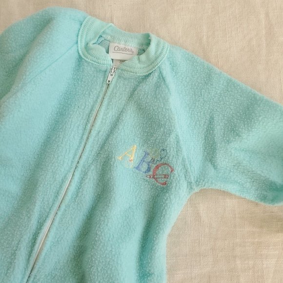 Vintage Carters ABC Footed Pjs 18 months - Picture 2 of 8